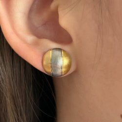 Earrings in White gold, Yellow gold, and Rose gold