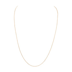 Ginette NY "Négligé" Necklace  Rose gold with Diamonds
