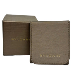 BULGARI "Incontro D'Amore" Solitaire Ring in platinum and diamonds