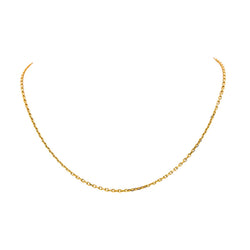 Collier Maille forçat Or jaune