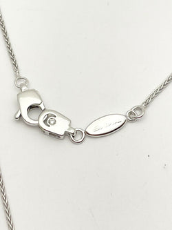 SALVINI Necklace with Pendant in White Gold and Diamonds