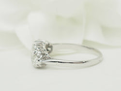 White Gold and Diamond Wedding Band
