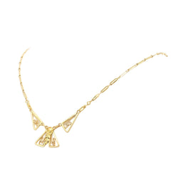 Art Deco Necklace in Yellow Gold