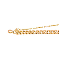 Rose gold Curb chain Bracelet