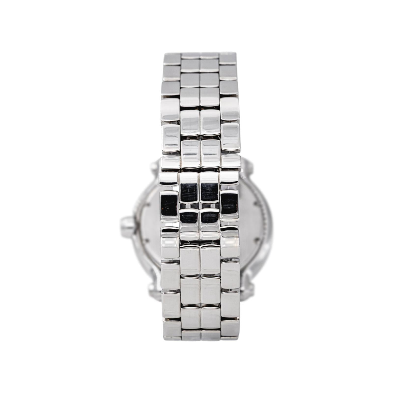 Chopard Happy Sport Watch, Stainless Steel with Diamonds