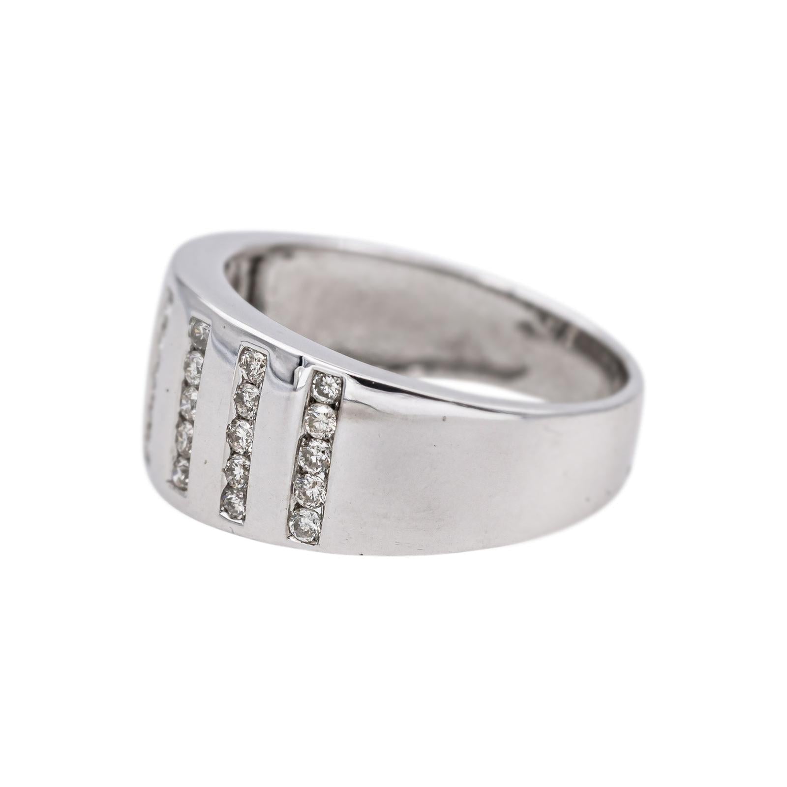 Bague Or blanc Diamant
