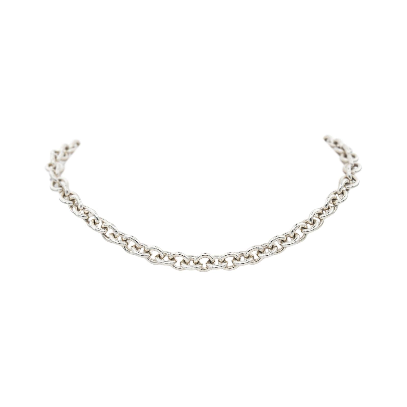 Tiffany & Co. "Return to Tiffany" Silver Necklace