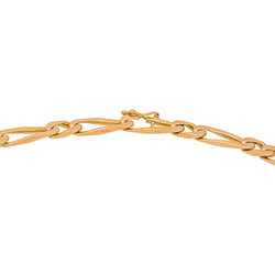 Collier Maille figaro  Or rose