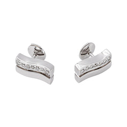 Earrings with Studs  White gold  Diamond