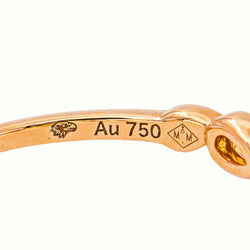Mellerio Indra Rose Ring, Rose gold with Sapphire