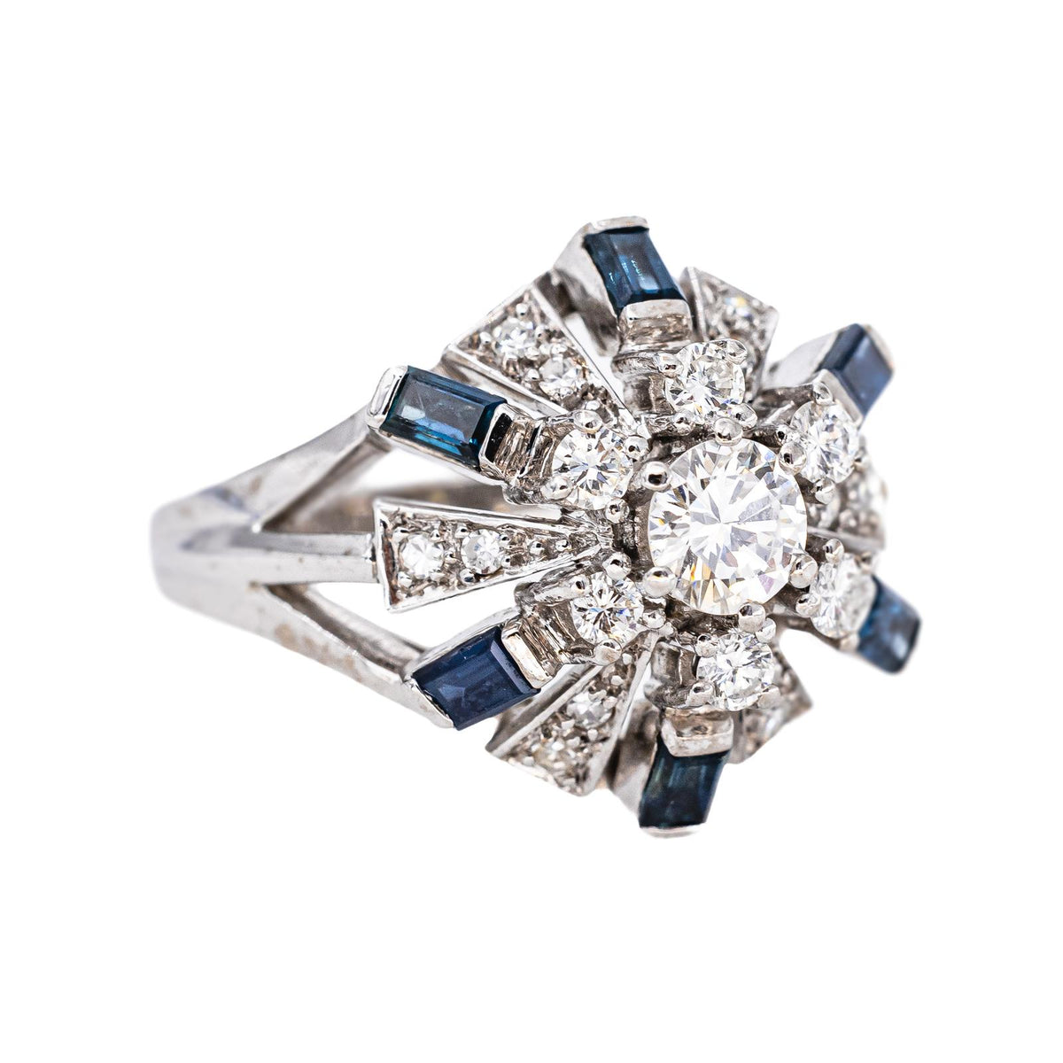 White Gold Diamond Ring