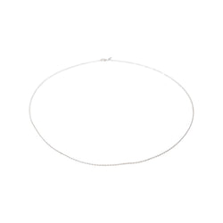 White Gold Forçat Link Necklace