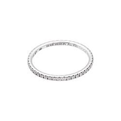 Ring Boucheron, "Epure", white gold, diamonds.