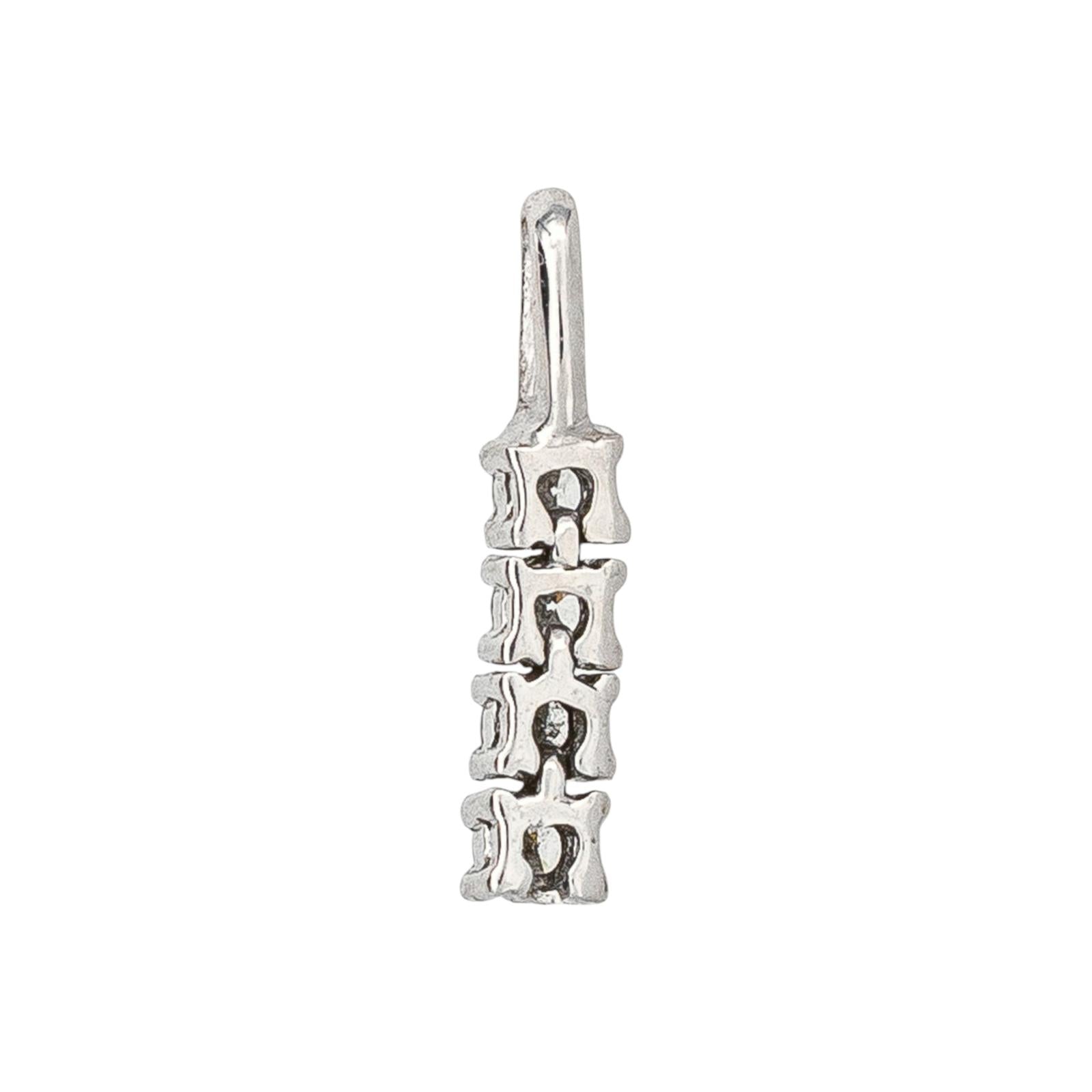 Pendentif Or blanc Diamant