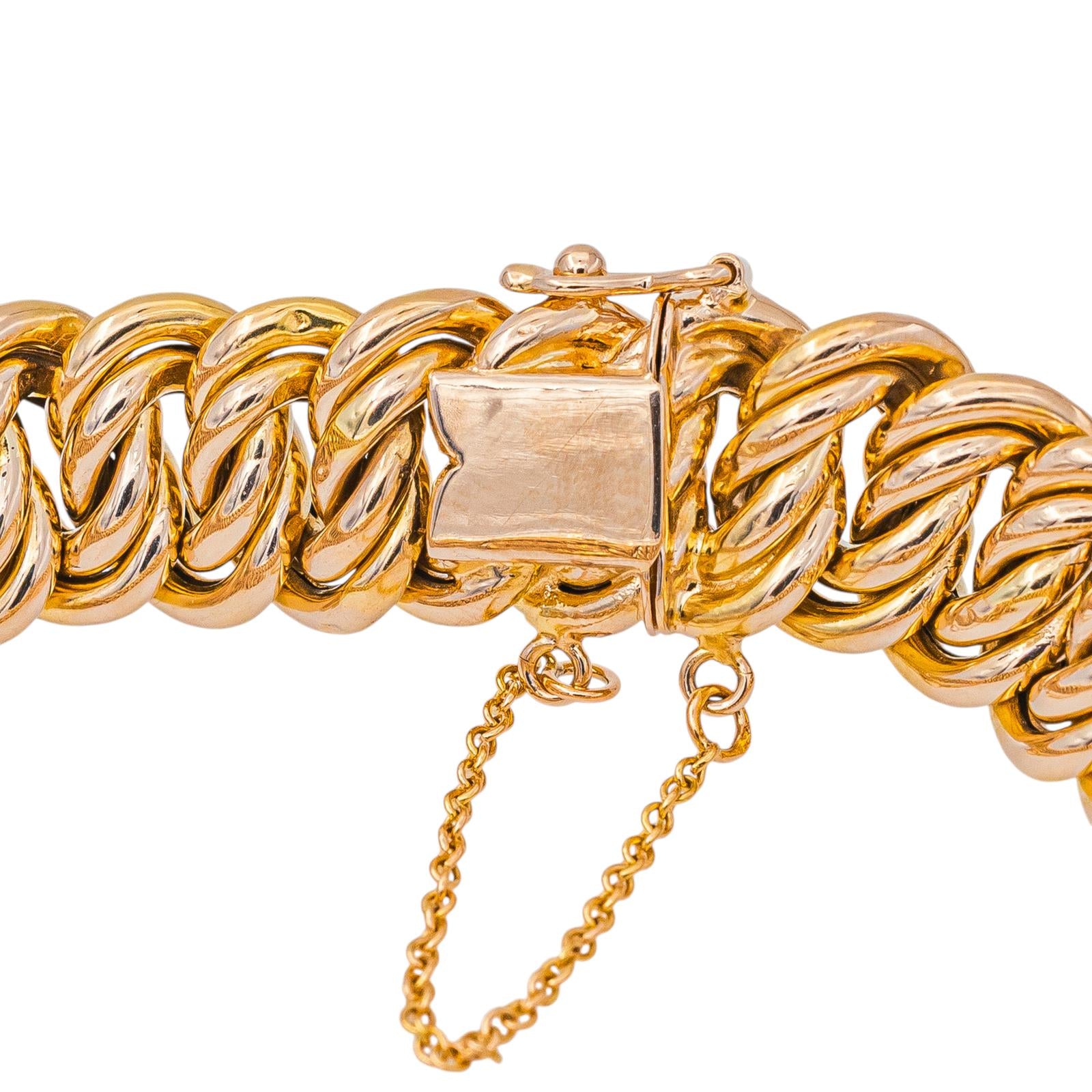 Rose Gold American Link Bracelet