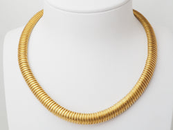 Collier Tubogas en or jaune
