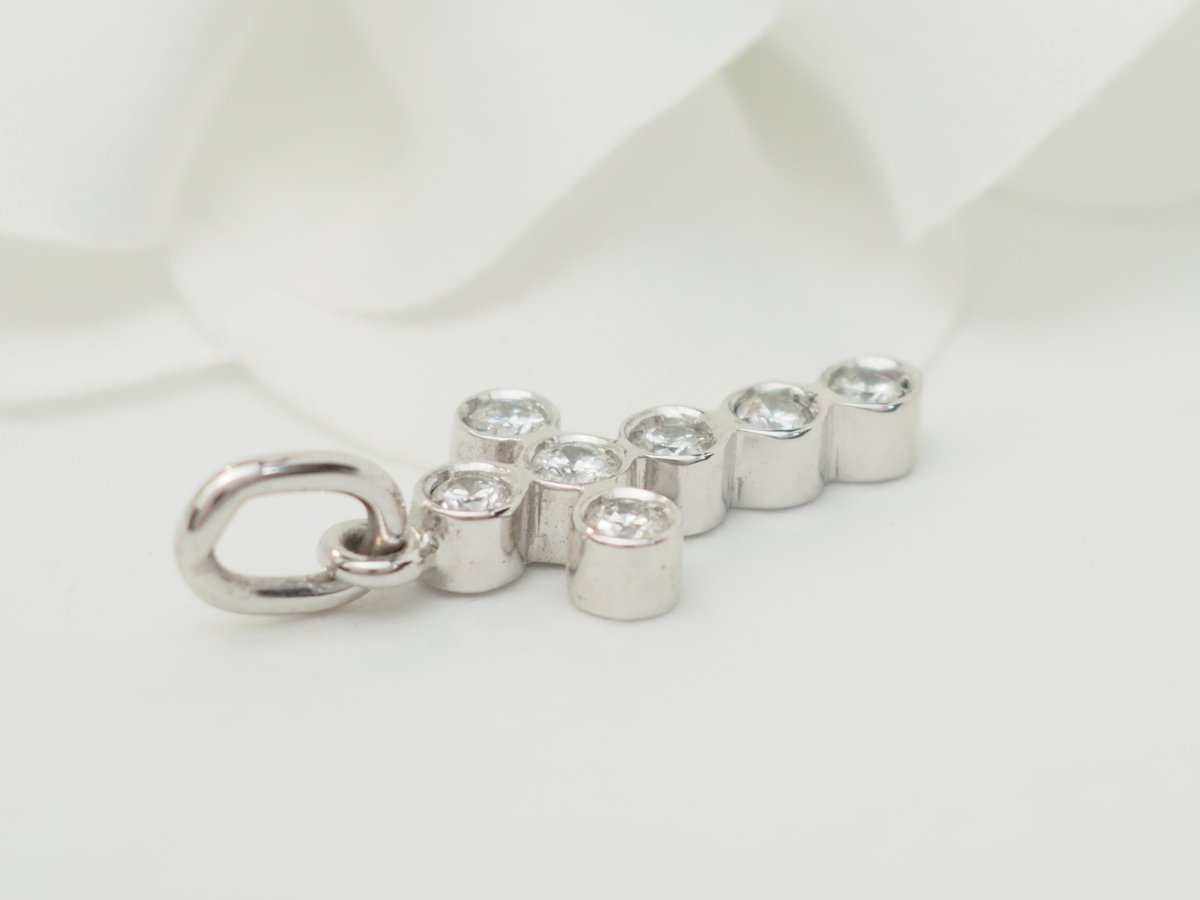 White Gold and Diamond Pendant
