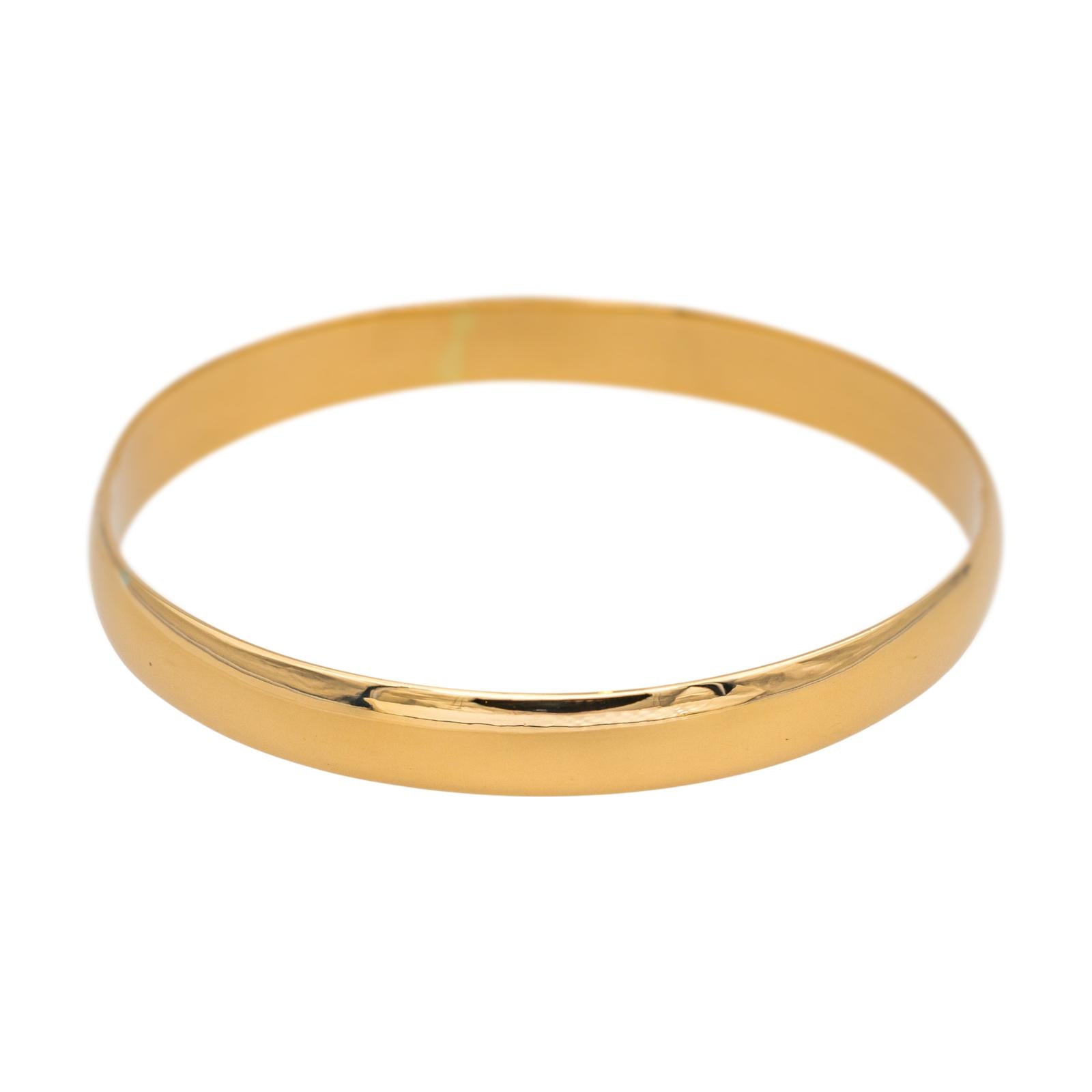 Bracelet Jonc Or jaune