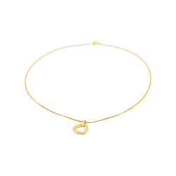 Yellow Gold Diamond Necklace