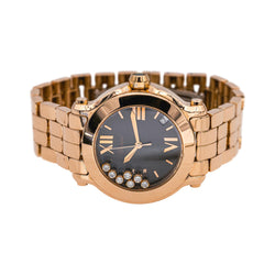 Chopard Watch Happy Sport Rose gold diamond