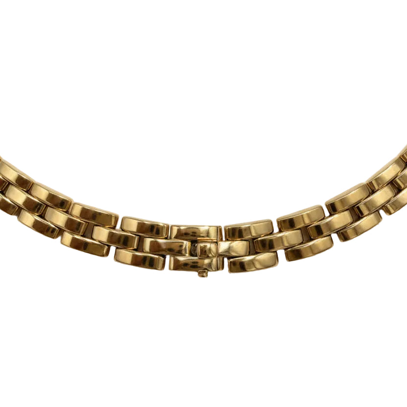 Collier Maille CARTIER Panthère en or jaune