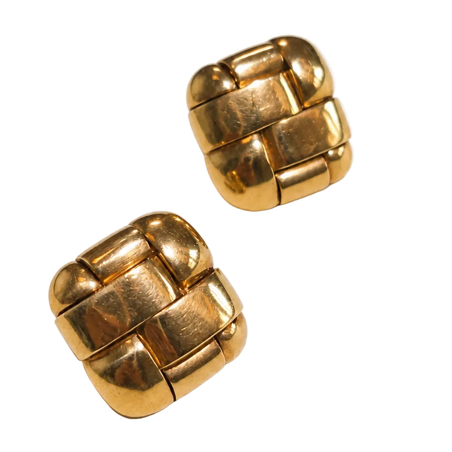 LEO PIZZO Yellow Gold Clip-On Earrings