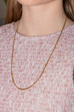 Collier Maille gourmette Or jaune