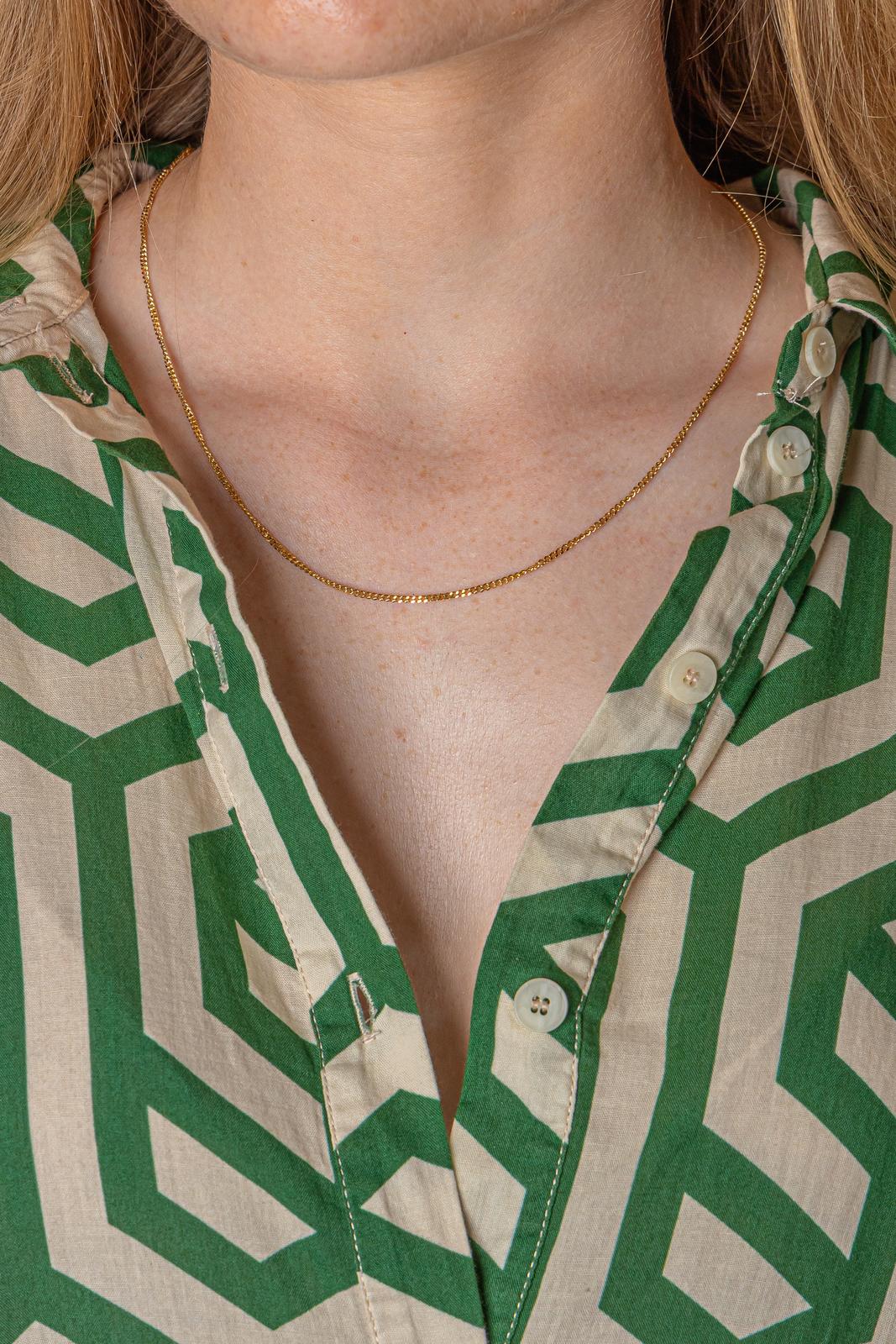 Collier Maille Gourmette Or jaune