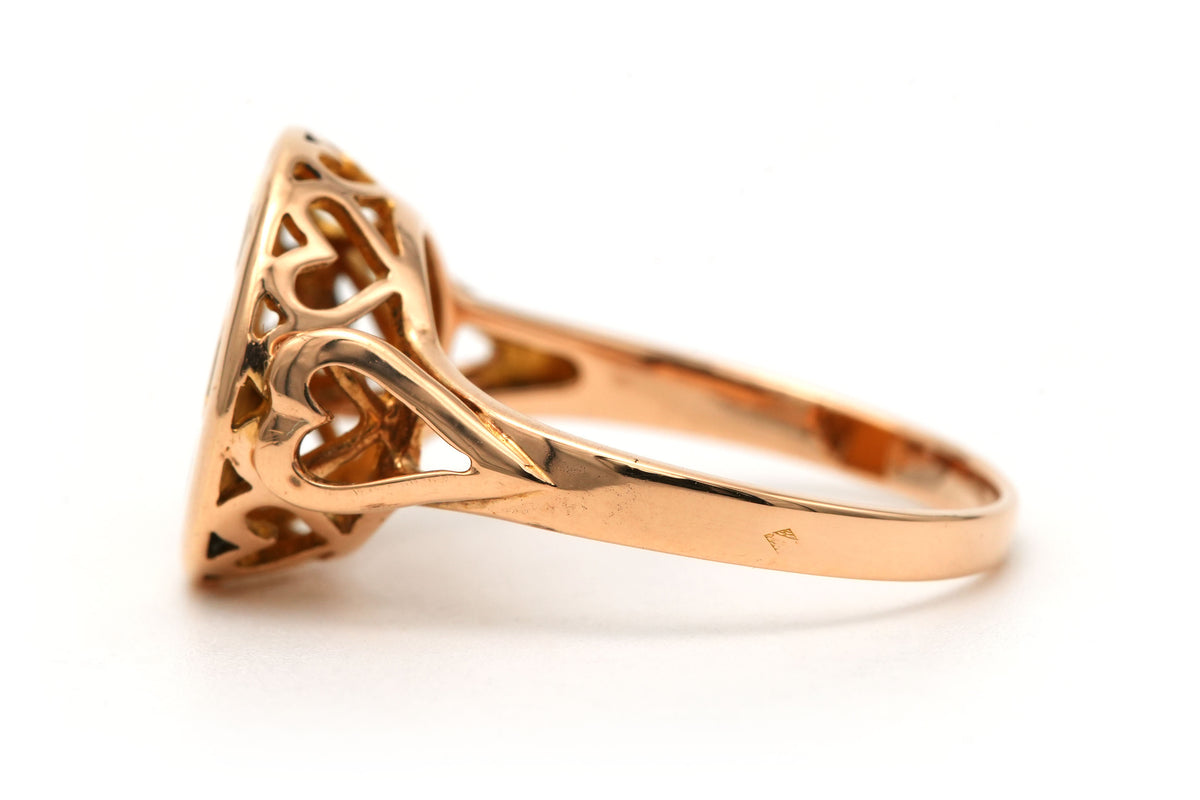 Yellow Gold Signet Ring