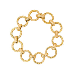 Rolo chain Bracelet in Yellow gold