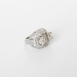 Ring Mauboussin in paltinium and diamonds