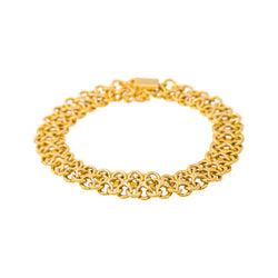Soft-Link Yellow Gold Bracelet