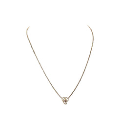 Yellow Gold and Ruby Pendant Necklace