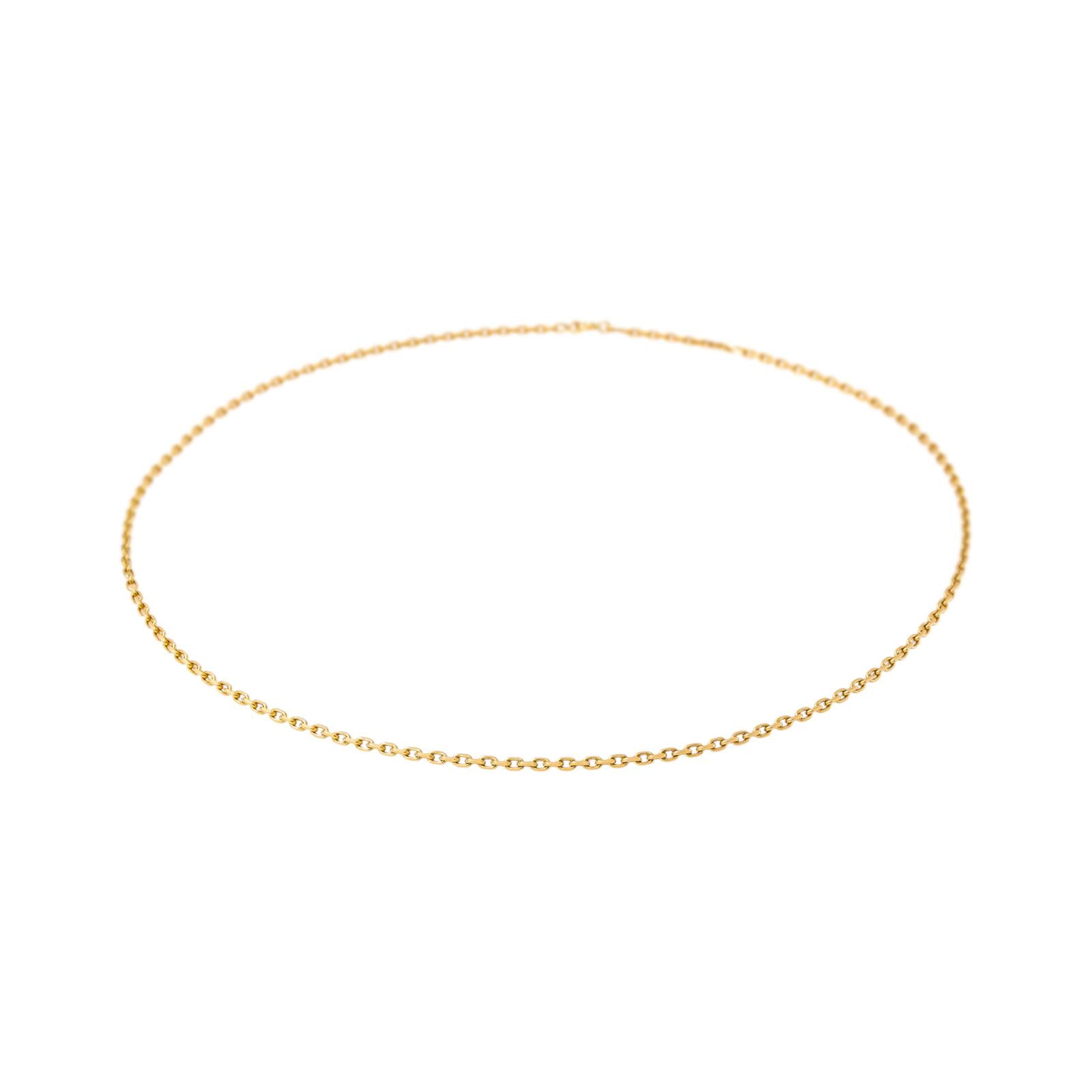 Yellow Gold Forçat Link Necklace