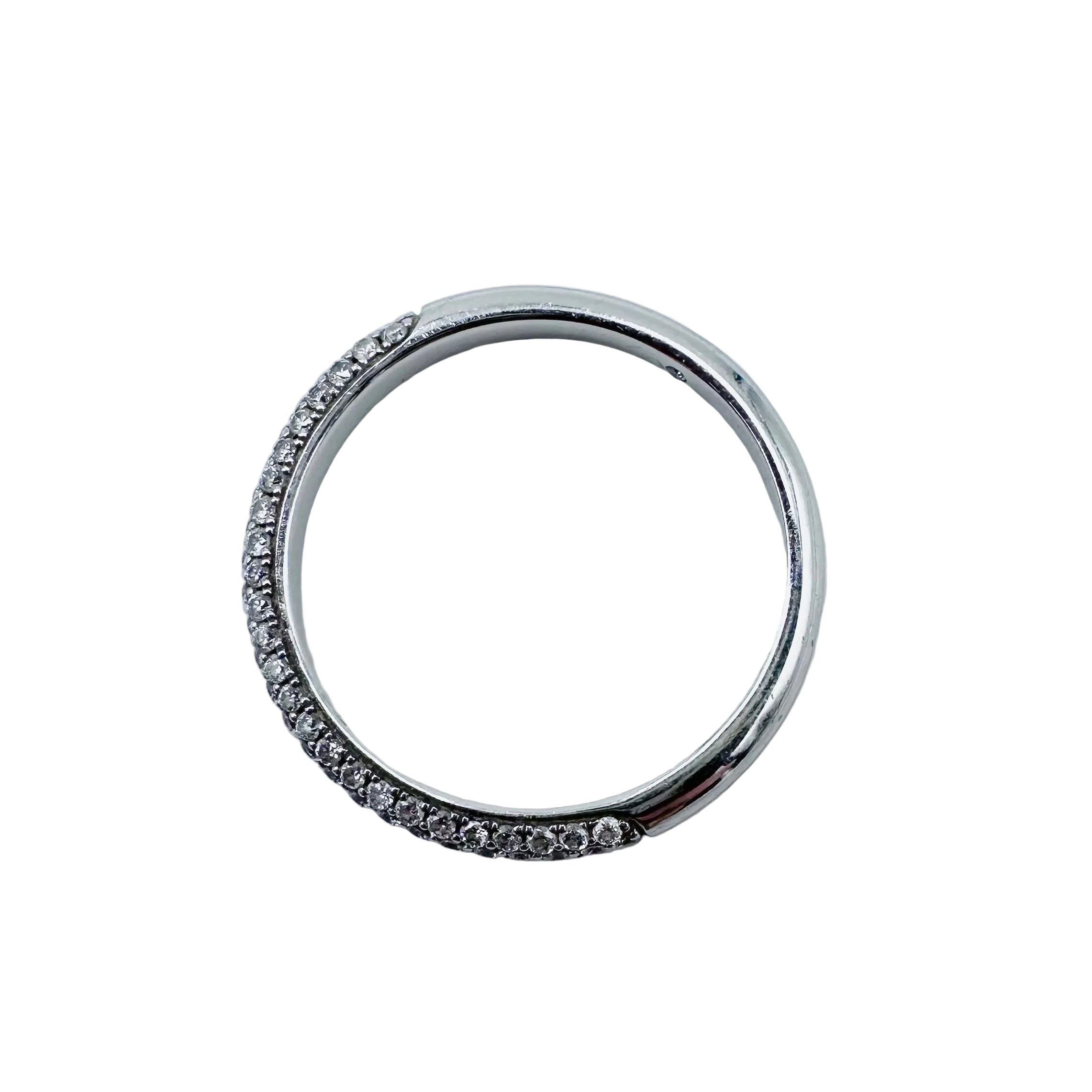 MESSIKA "Joy" Wedding Band in White Gold and Diamonds