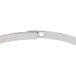 Dinh Van Bracelet Bangle Lock White gold Diamond
