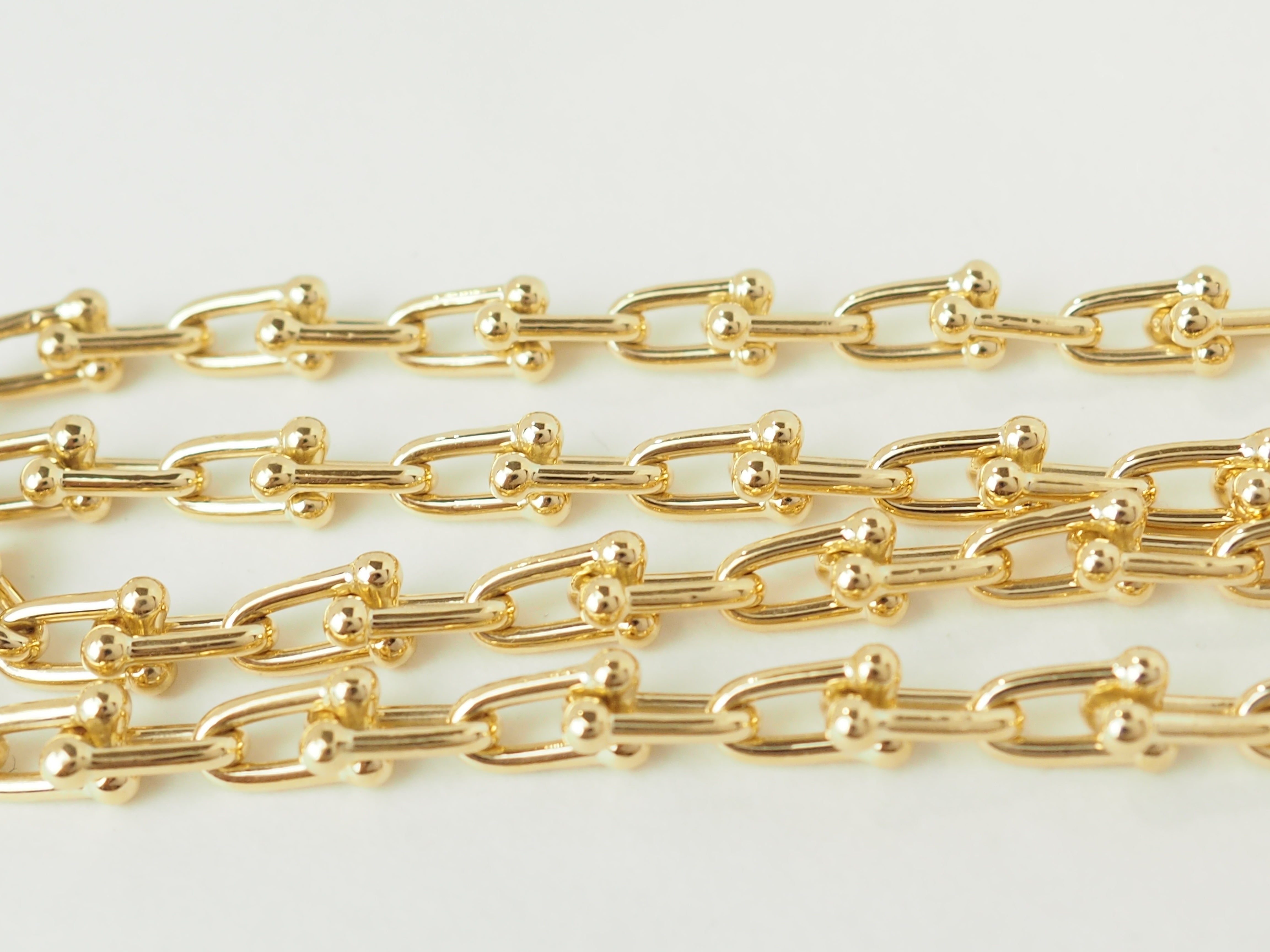 Collier Maille TIFFANY & CO. HardWear en or jaune