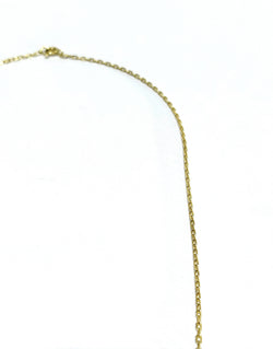 Yellow gold Forçat-link chain