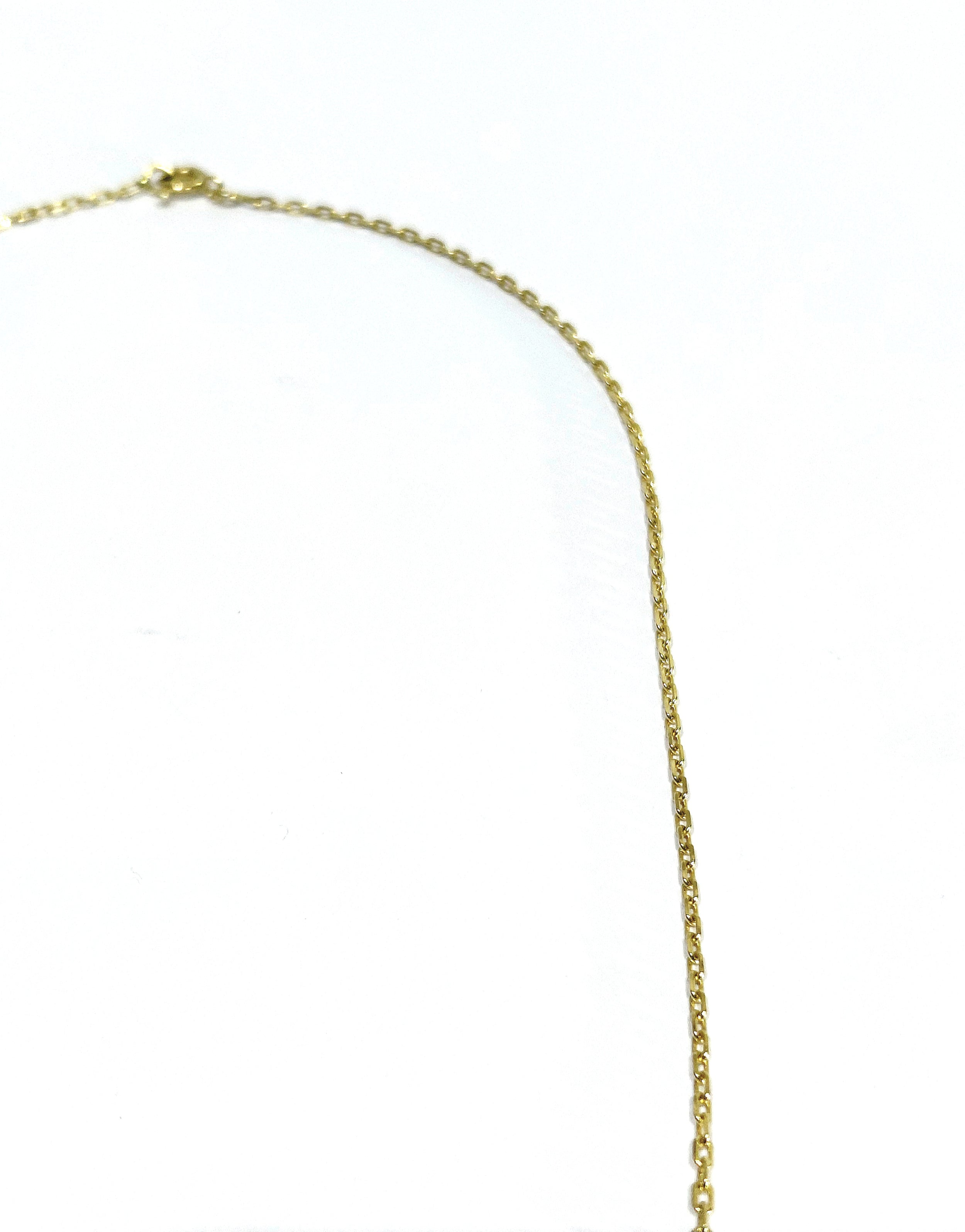 Yellow gold Forçat-link chain