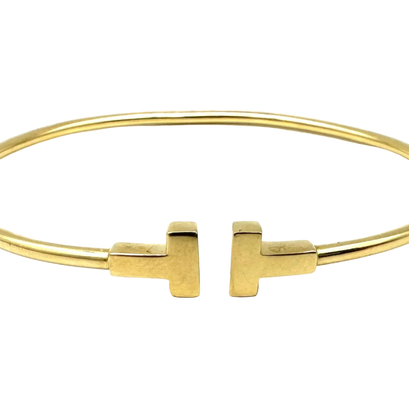 Bracelet Bangle TIFFANY & CO. "Wire" bangle in yellow gold