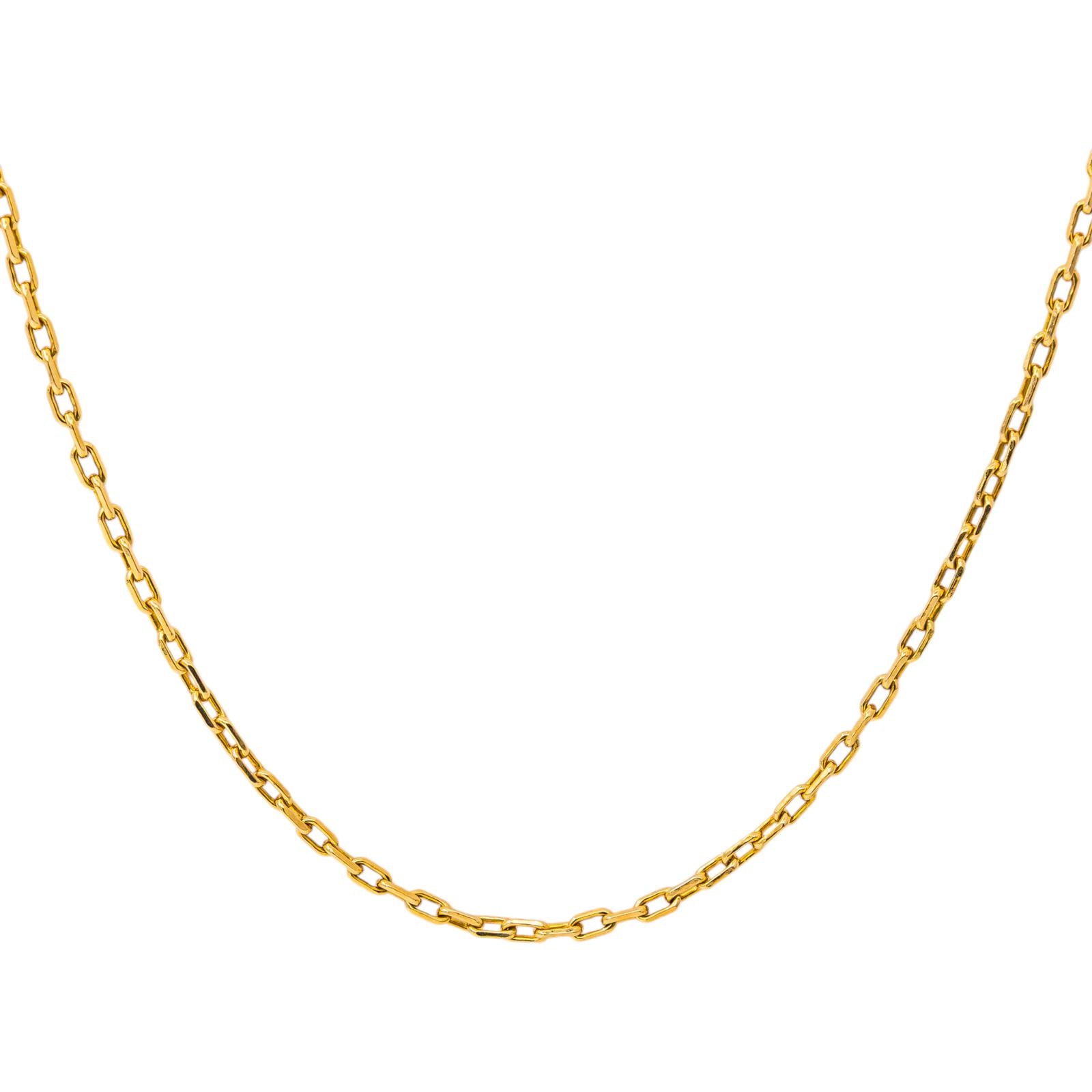 Collier Maille Forçat Or jaune