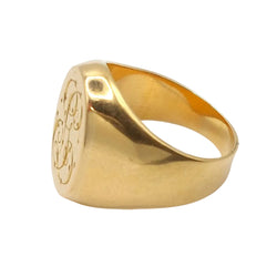 Yellow Gold Signet Ring