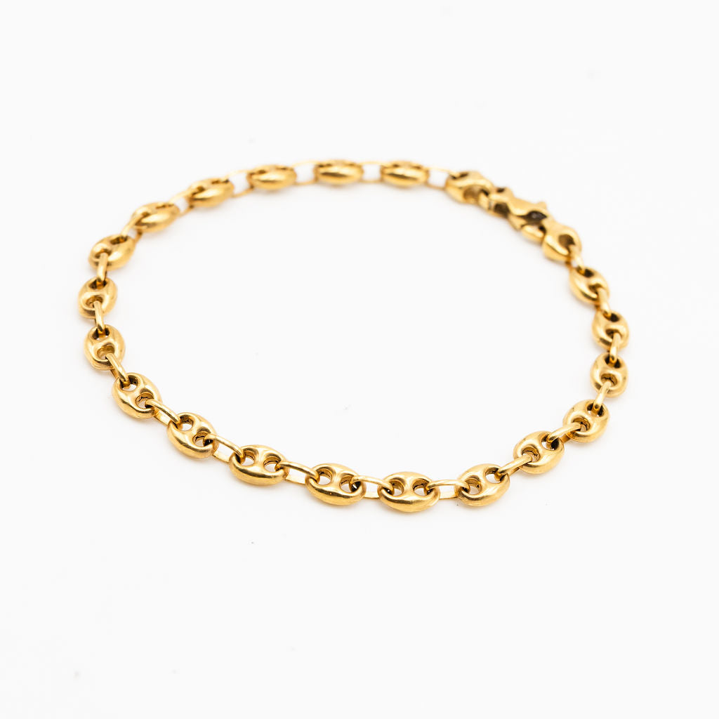 Bracelet en or jaune