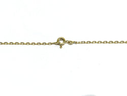 Yellow gold Forçat-link chain