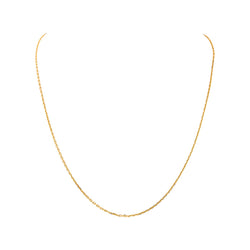 Yellow Gold Forçat Link Necklace