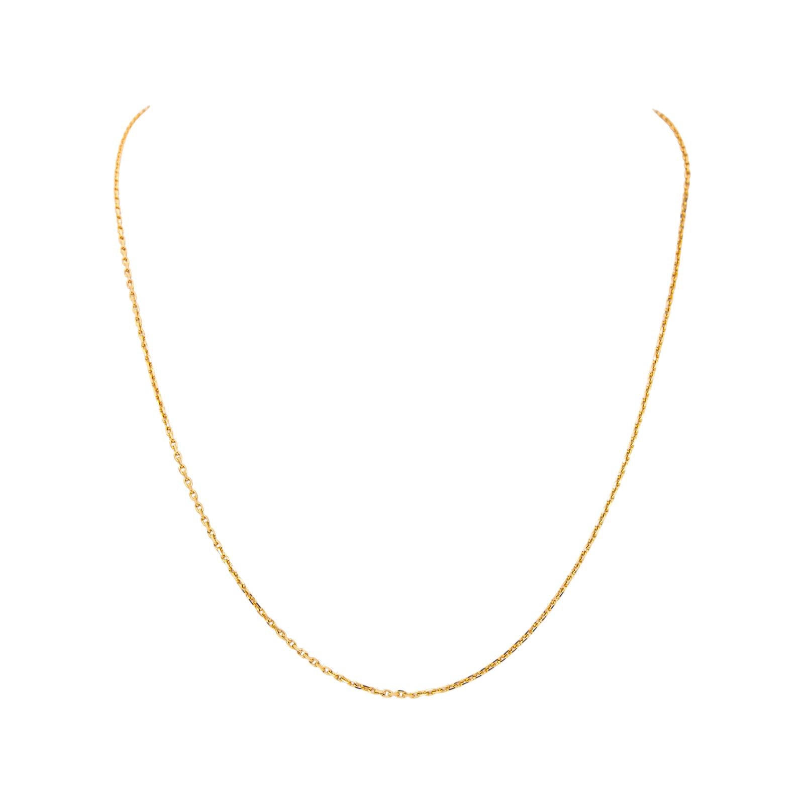 Yellow Gold Forçat Link Necklace