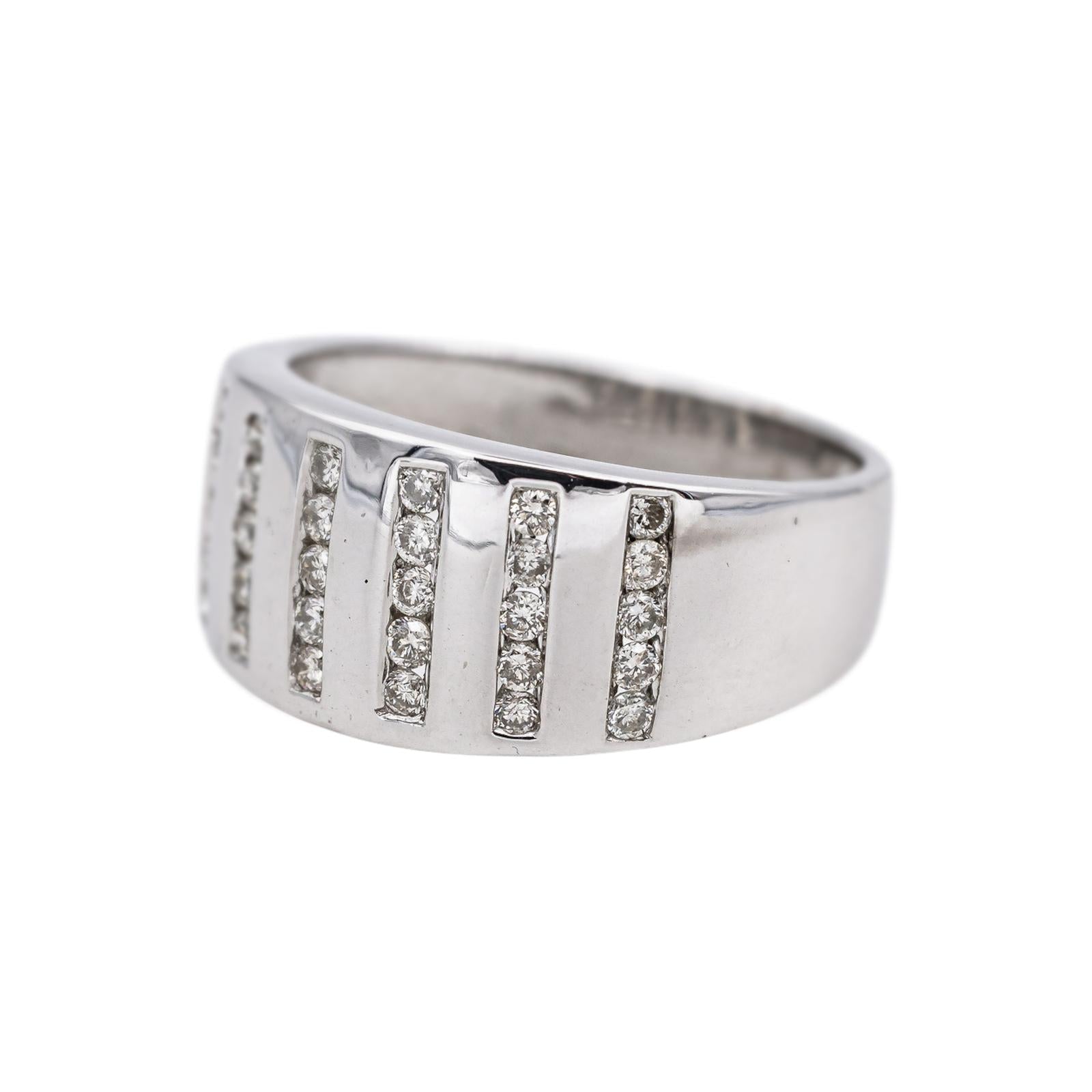 Bague Or blanc Diamant