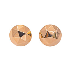 Boucles d'oreilles  Puces  Or rose