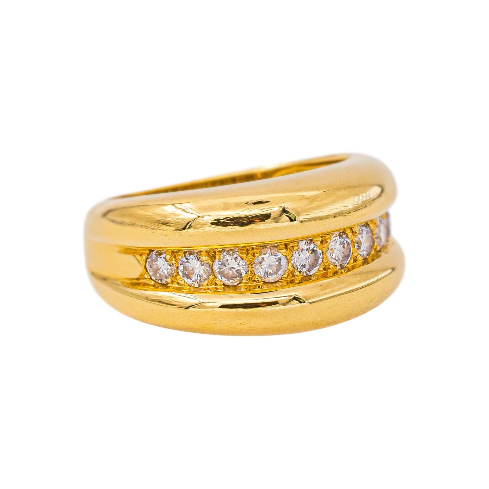 Yellow Gold Diamond Ring