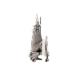 White Gold and Diamond Clip-On Earrings